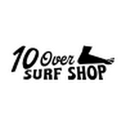 10 Over Surf Shop Logo