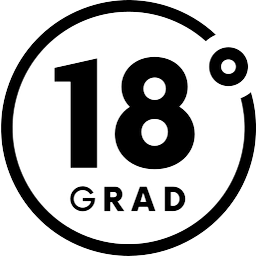 18-grad.de Logo