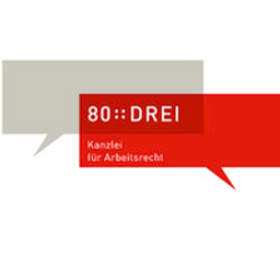 80::DREI - Kanzlei für Arbeitsrecht Rechtsanwälte Logo