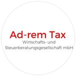 Ad- rem tax Steuerberatungsgesellschaft mbH Logo