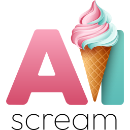 Sascha Seniuk - AIscream Logo