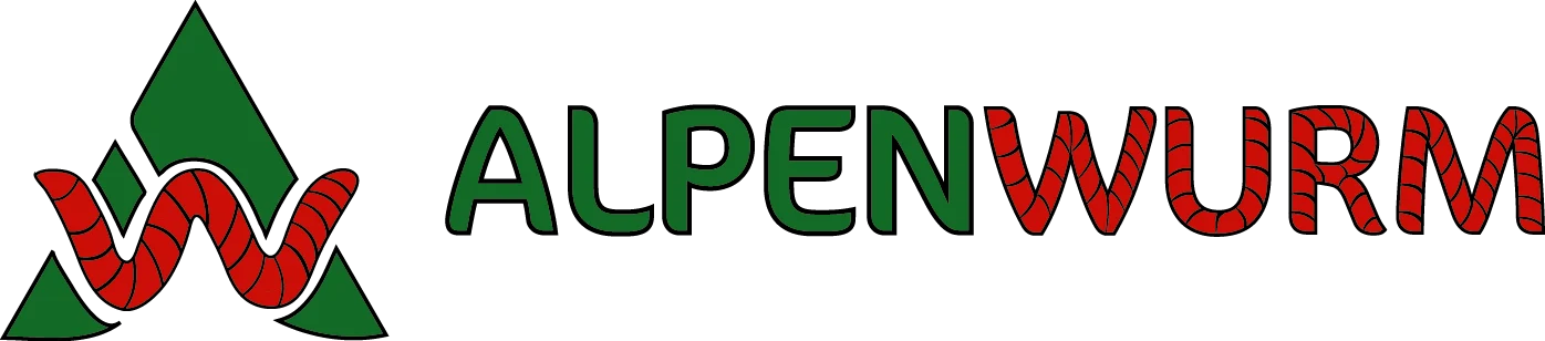 alpenwurm. Logo