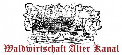 Waldgaststätte Alter Kanal Logo