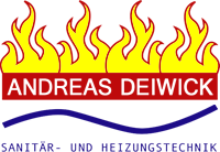 Deiwick Andreas Gas- und Wasserinstallateurmeister Heizungsbaumeister Logo
