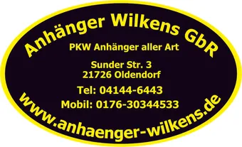 Volker Wilkens und Marko Wilkens Vertrieb/Vermietung Anhänger Wilkens Logo