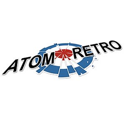 Atom Retro Logo