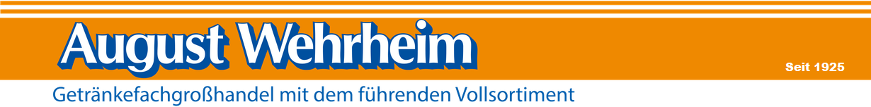 Fa. August Wehrheim OHG Getränkefachgrosshandel Logo