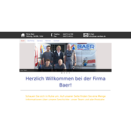 Baer Heizung, Sanitär, Solar GmbH Sanitär Logo