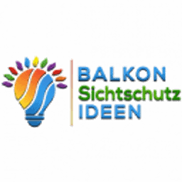 Balkon Sichtschutz Ideen Logo