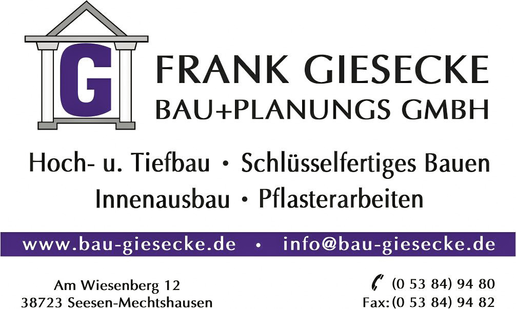 Frank Giesecke Bau + Planungs GmbH Logo