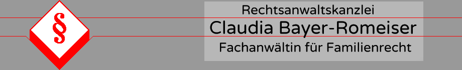 Bayer-Romeiser Claudia Rechtsanwältin Logo