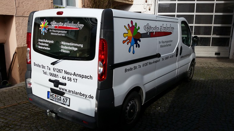 Föller Frank Werbebeschriftung Logo