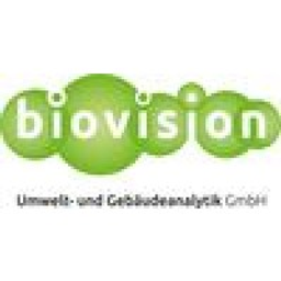 biovision Umwelt- und Gebäudeanalytik GmbH Sachverständige für Innenraumschadstoffe Logo