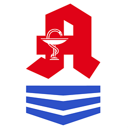 blaue apotheke Viktoria Klinik Apotheke Logo
