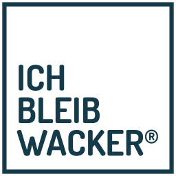 ICH BLEIB WACKER Logo