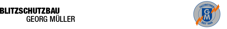 Blitzschutzbau Georg Müller GmbH & Co. KG Logo