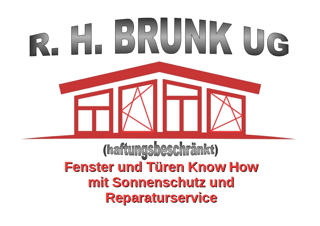 Brunk R. H. UG (haftungsbeschränkt) Fenster Logo