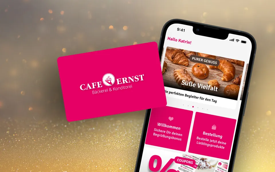 Café Ernst GmbH & Co. KG Bäckerei Logo