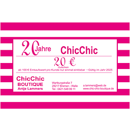 Chic Chic Boutique Antje Lammers Boutique Logo