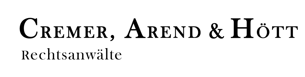Cremer, Arend u. Hött Rechtsanwälte Logo