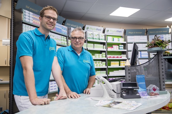 Dorf Apotheke Kapellen Logo
