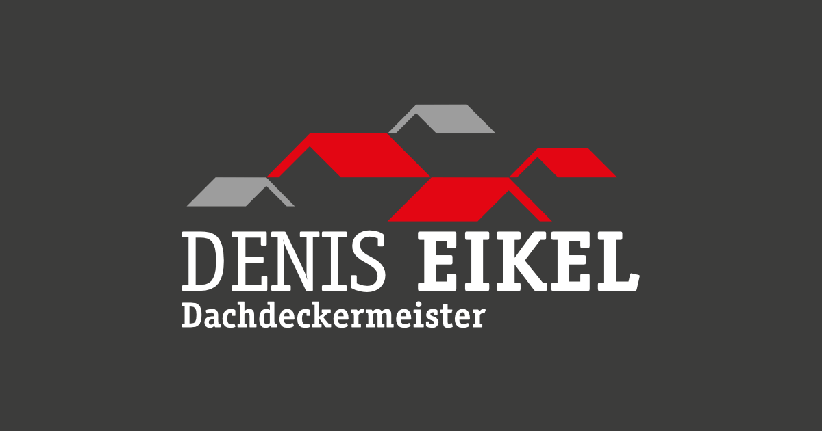Denis Eikel Dachdeckermeister Logo