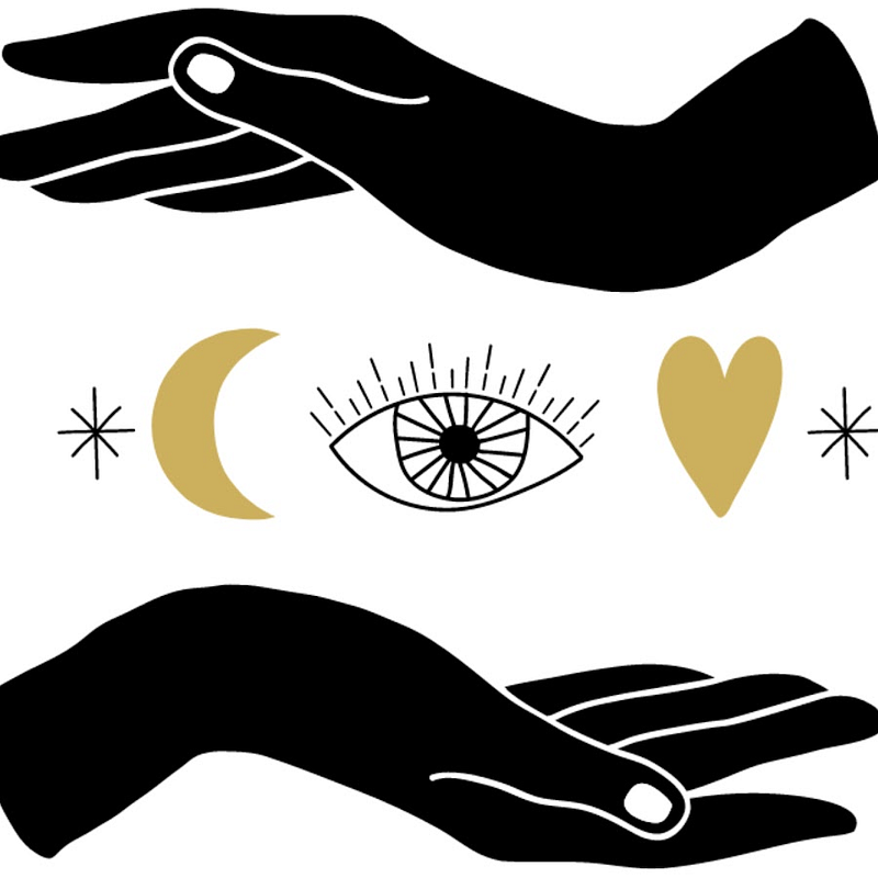 Deinheiligeschakra Logo