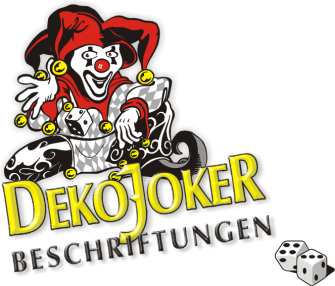 Dekojoker Beschriftungen Jörg Dupper Werbetechnik Logo