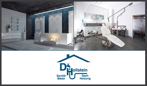 D. Hollstein GmbH Haustechnik Logo
