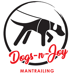 Dogs-n-Joy Mantrailing Logo