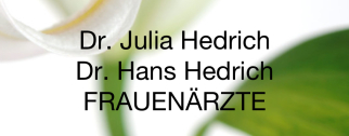 Hedrich Julia Dr. Frauenärztin, Hedrich Hans Dr. Frauenarzt Logo