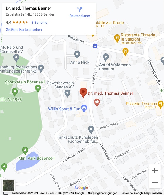 Benner Thomas Dr.med. Facharzt Allgemeinmedizin Naturheilverfahren Chirotherapie Logo