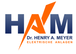 Dr. Henry A. Meyer GmbH Elektrische Anlagen Elektrische Anlagentechnik Logo