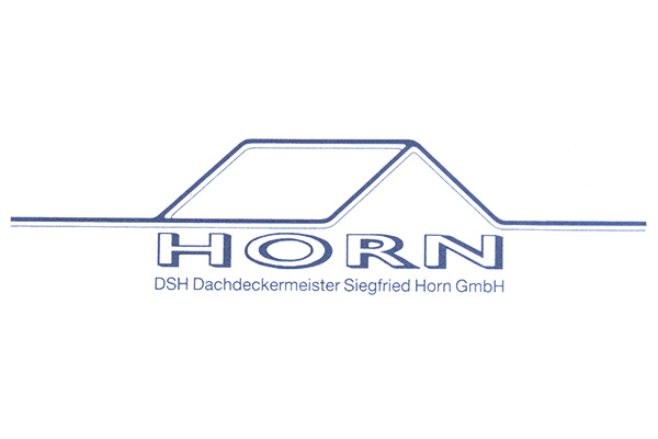 DSH-Dachdecker Siegfried Horn GmbH Dachdeckermeister Logo
