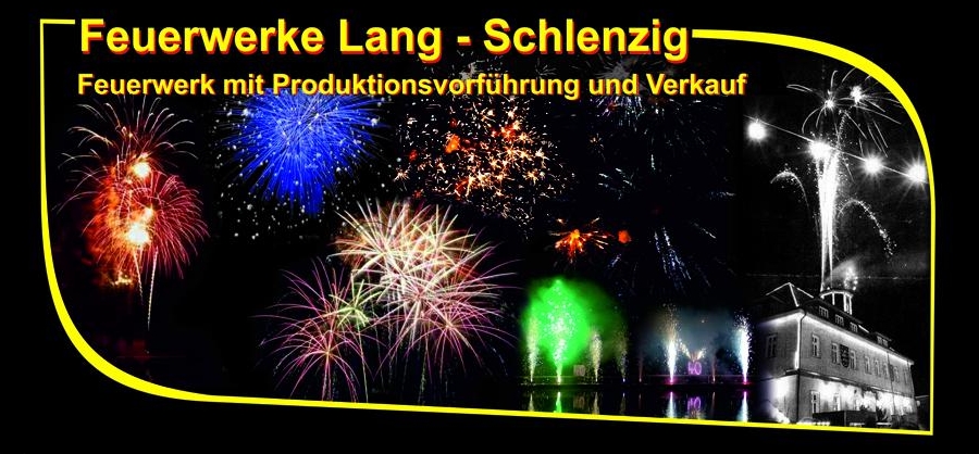 Feuerwerke Lang - Schlenzig Logo
