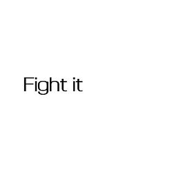 Fight It Logo