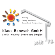 Klaus Benesch GmbH Sanitär Heizung Erneuerbare Energien Logo