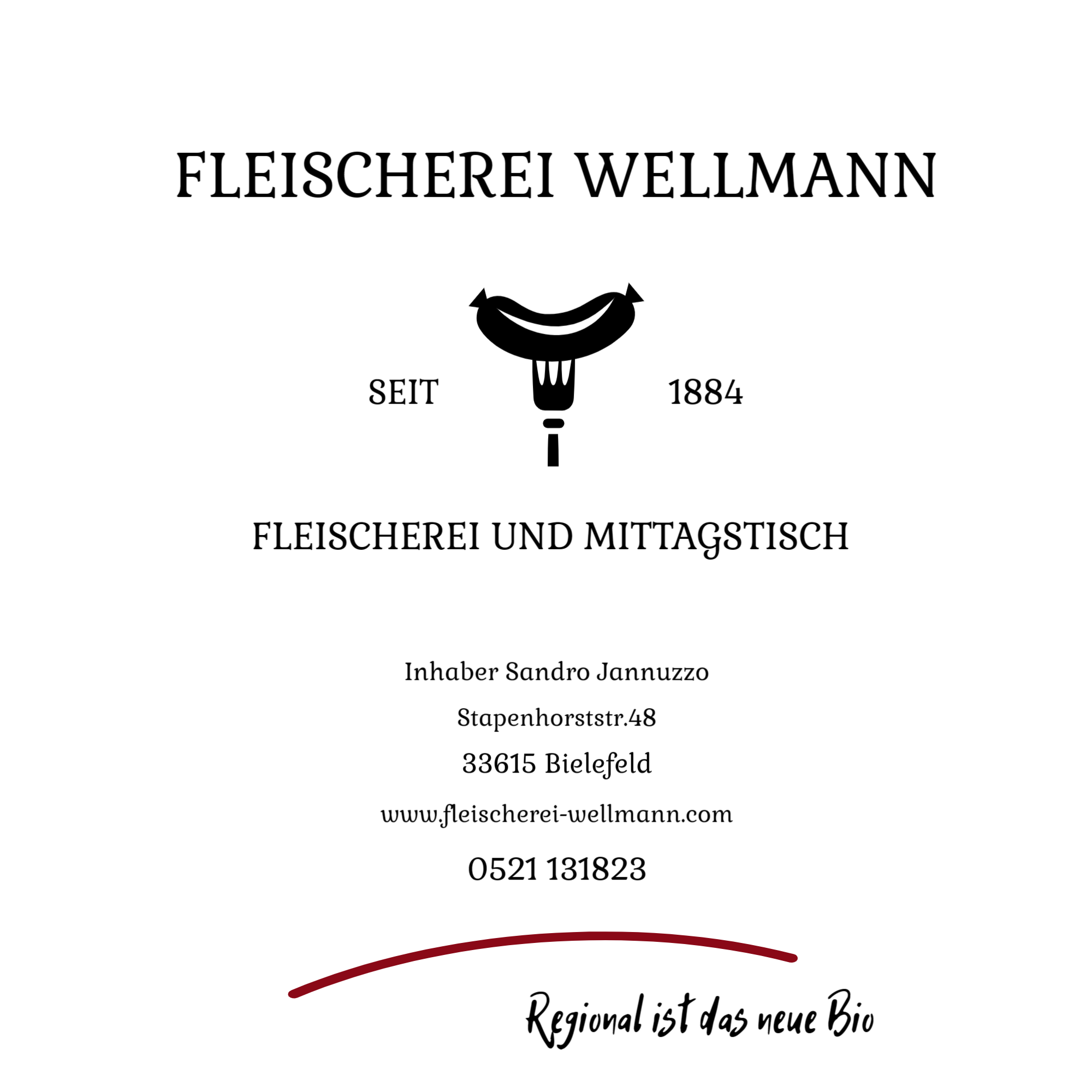 Fleischerei Wellmann Logo