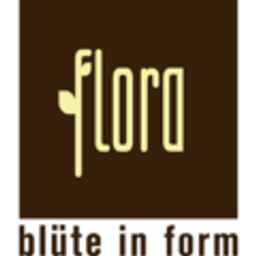 flora blüte in form Logo