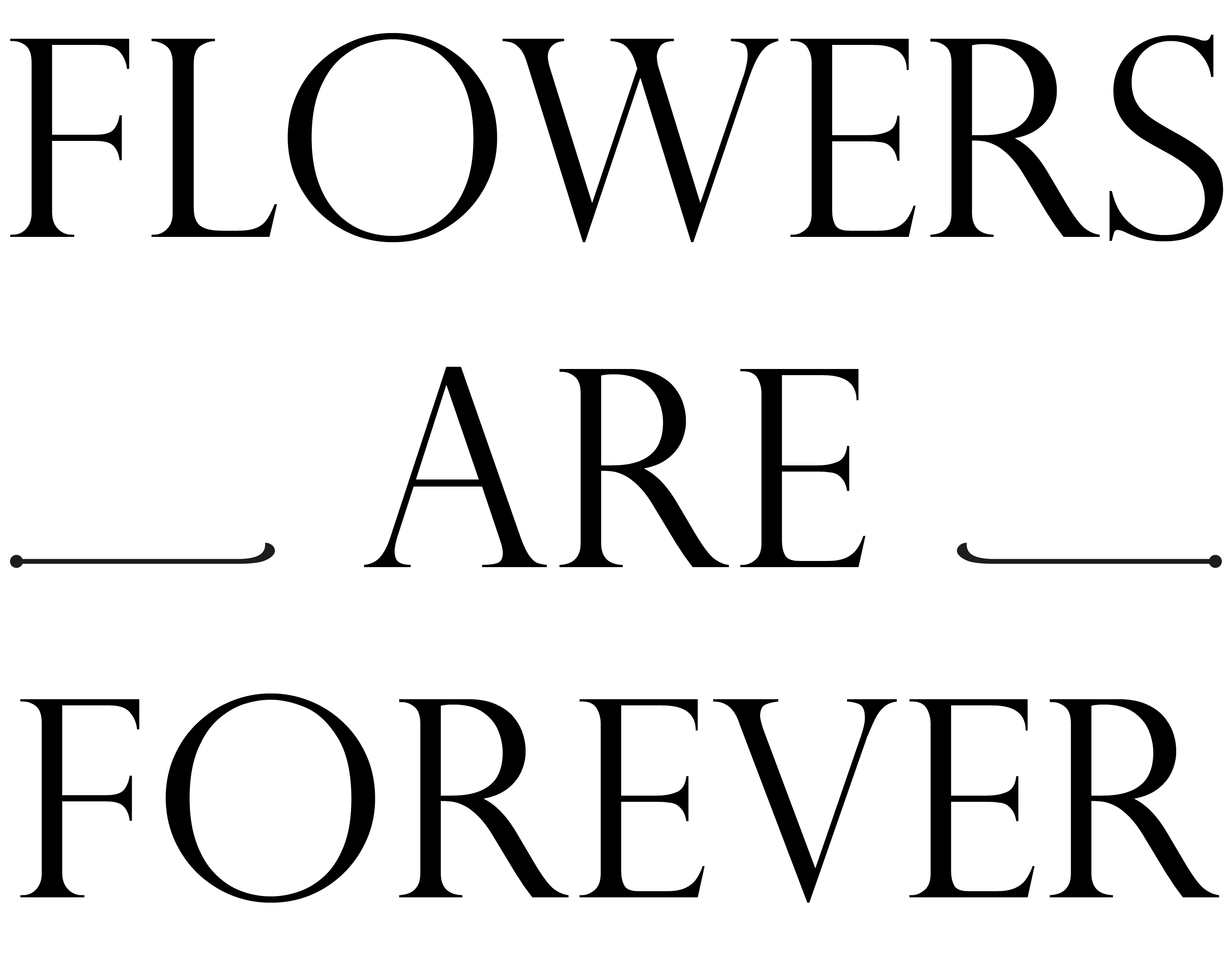 Flowersareforever Logo