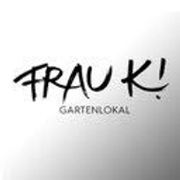 Frau K! Gartenlokal Logo
