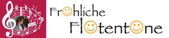 Fröhliche Flötentöne Musikunterricht Logo