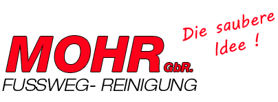 Mohr Fußwegreinigung GbR Logo