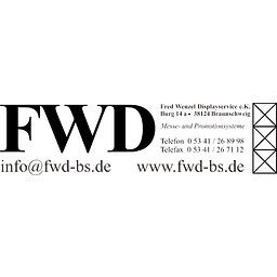 FWD Fred Wenzel Displayservice e.K. Logo