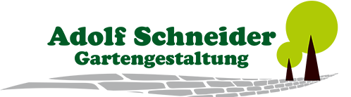 Adolf Schneider Gartengestaltung, und Baumschule Logo