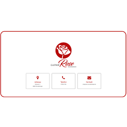 Gasthof Rose Inh. Baur Christiane Gutbürgerliche Küche Logo