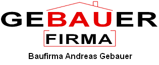 Baufirma Andreas Gebauer Logo