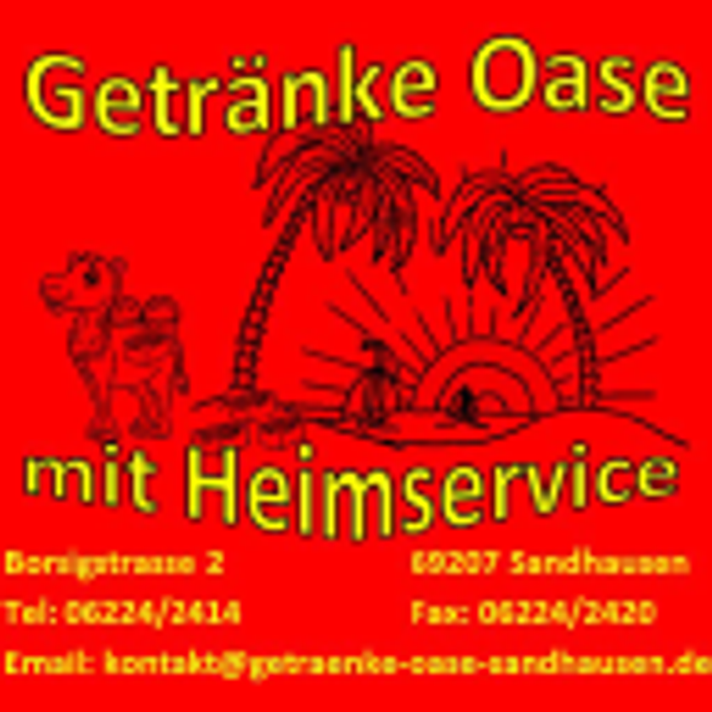 Getränke-Oase Sandhausen Logo