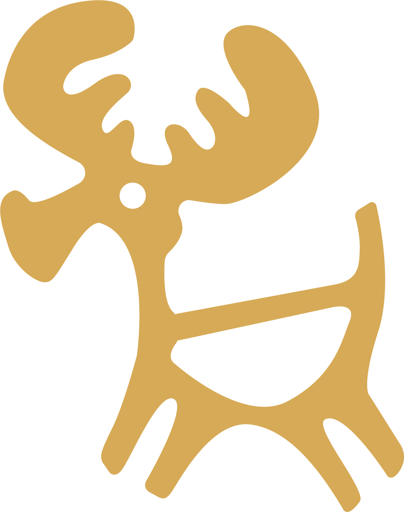 Goldener Elch Logo