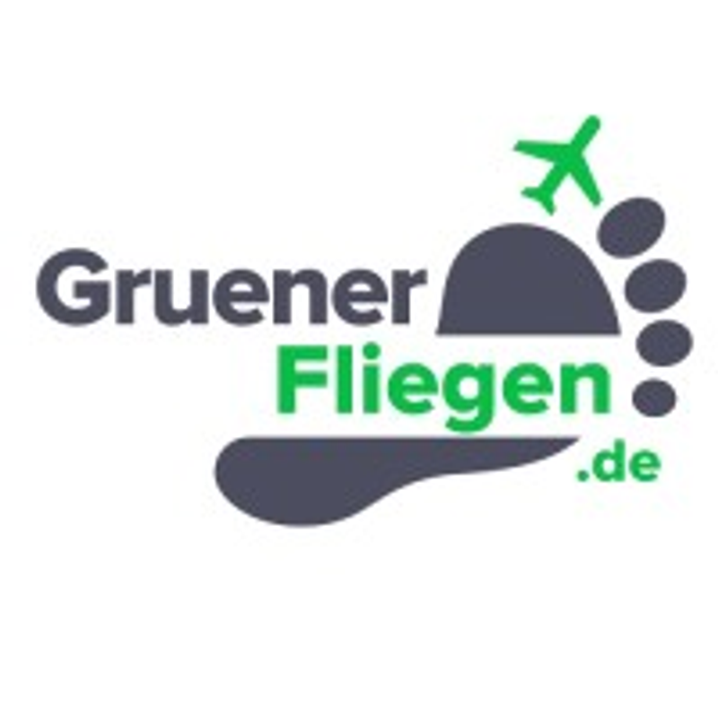 gruener-fliegen.de Logo